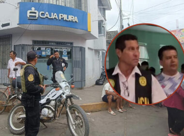 robo en Caja Piura.