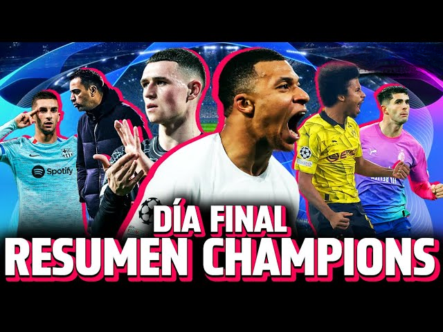 Resumen de la UEFA Champions League HOY 13/12