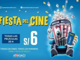 Entradas al cine de 6 soles